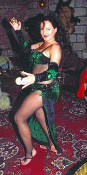 Dschanan mit Zimbeln