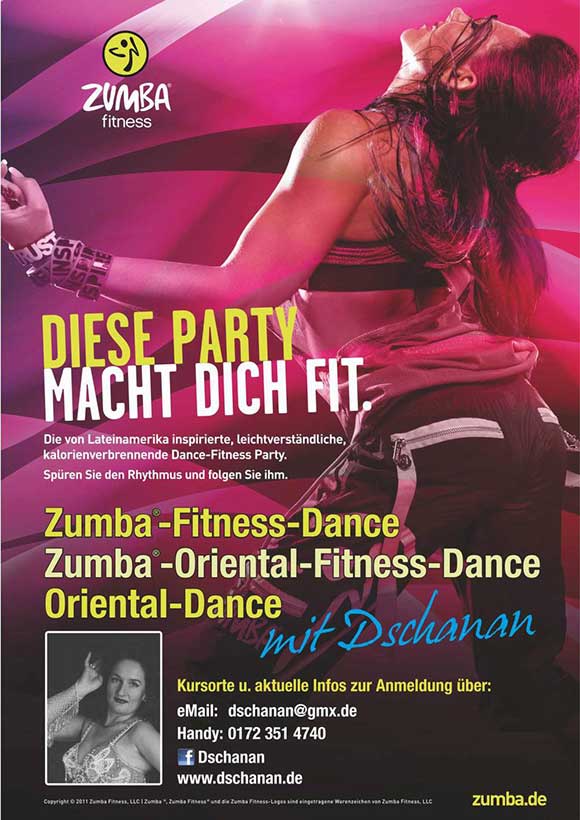 Zumba-Fitness mit Dschanan